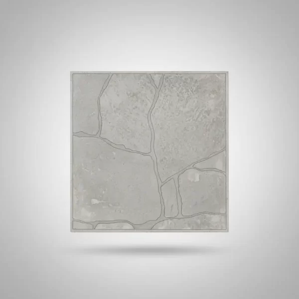 Irregular Gris de hormigón | Mattonella Piso irregular de hormigón en tono gris, placas con formas orgánicas para pisos y revestimientos interiores y exteriores